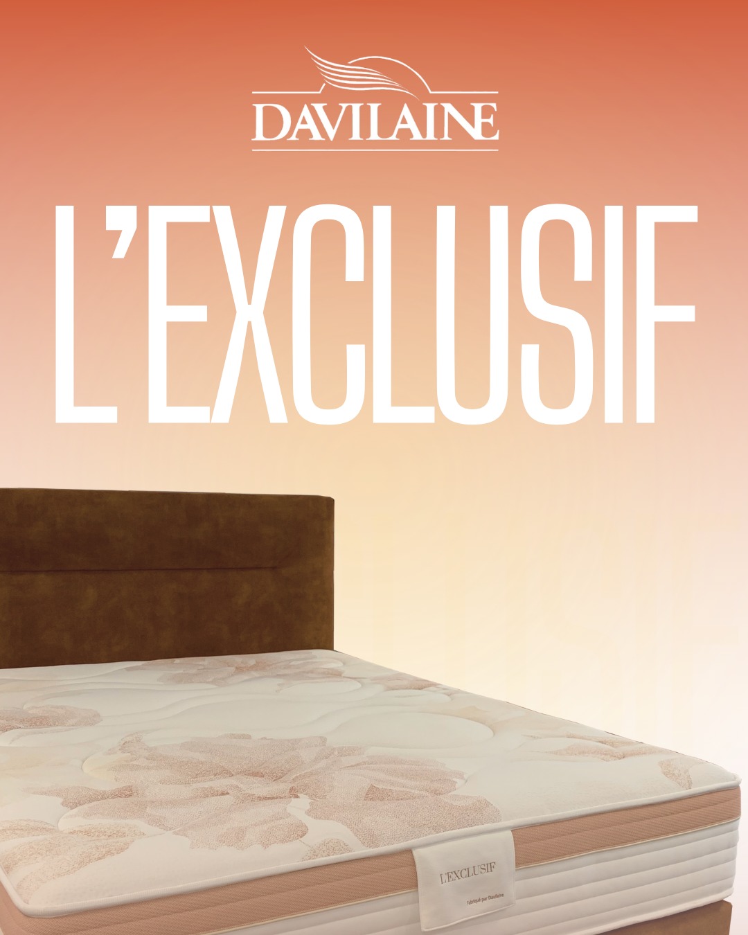 Matelas L'exclusif Davilaine
