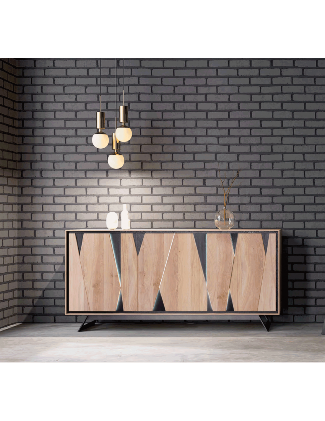 Enfilade 4 portes